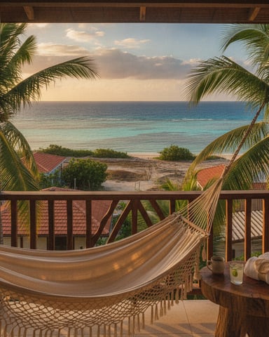 180° Caribbean and reef vistas