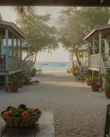Authentic beach community