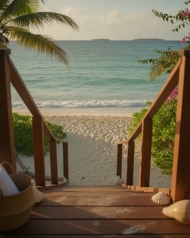 Sand and Sea Steps Away