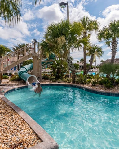 Pools, lazy river, golf, and more