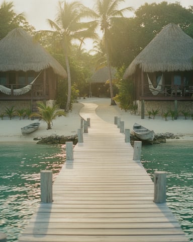 Laid-back pace, warm waters
