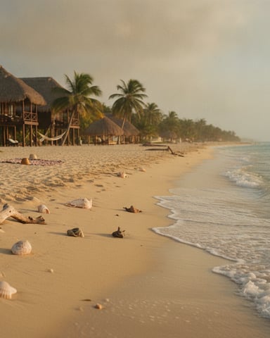 Miles of sandy shoreline